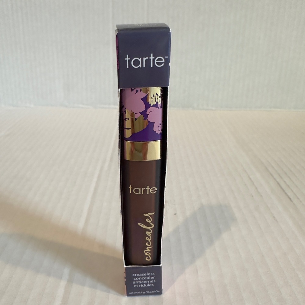 Tarte Creaseless Concealer 61H Espresso Full Coverage 0.225oz New in Box